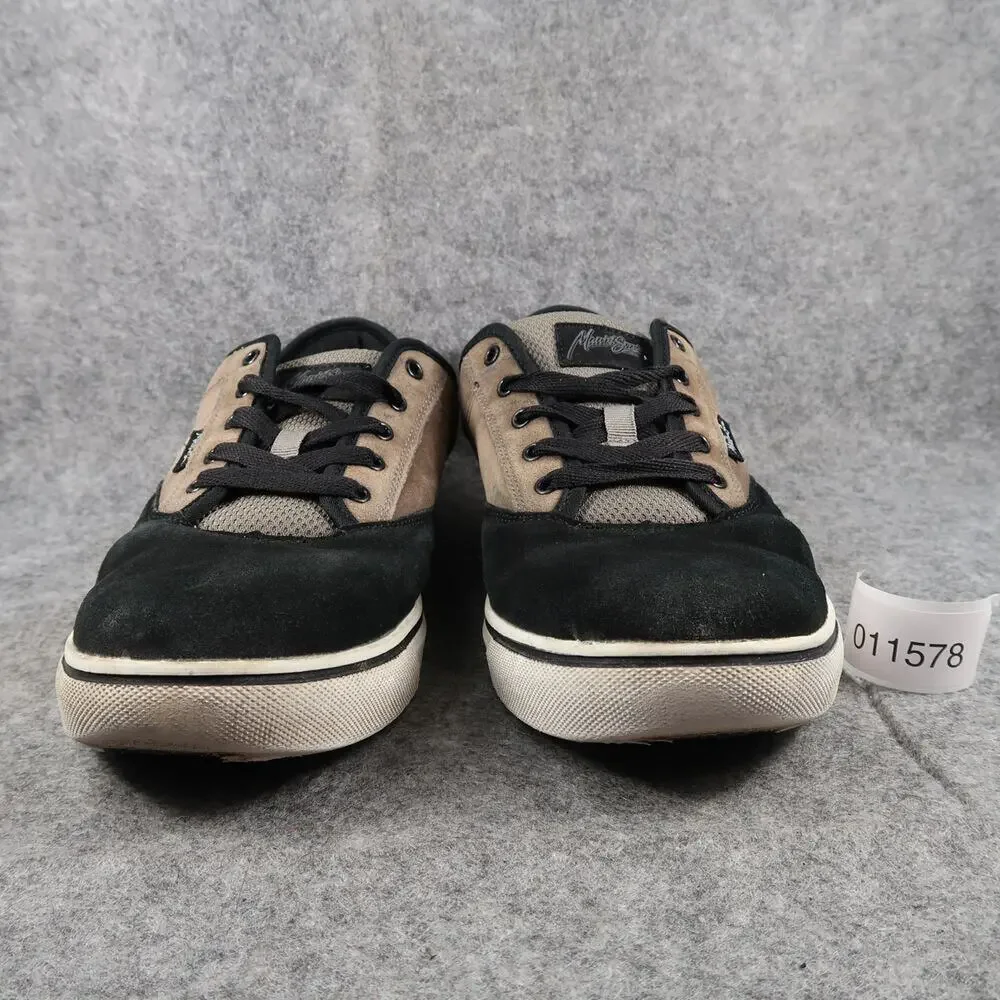 Maui and Sons Shoes Mens 12 Sneakers Skateboarding Leather Padded Casual Lace Up_2